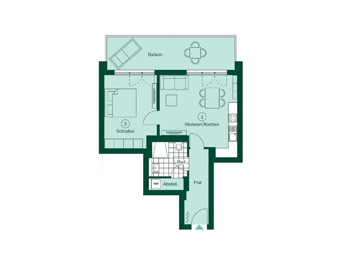 Apartment "Haffblick" - Haffresidenz Garz  Exterior foto